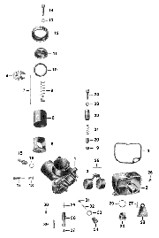 Tabulka 21 Karburátor BVF