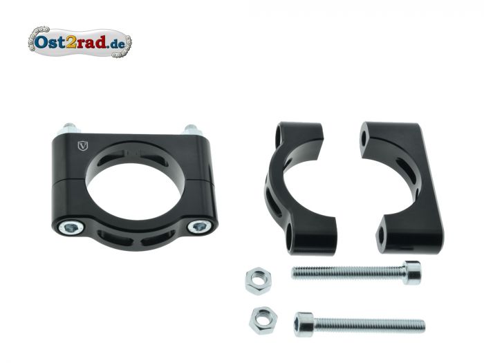 Držák blatník CNC černá Simson S50 S51 SR50 sada