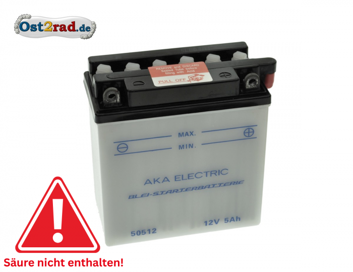 Baterie 12V 5A pro MZ a Simson