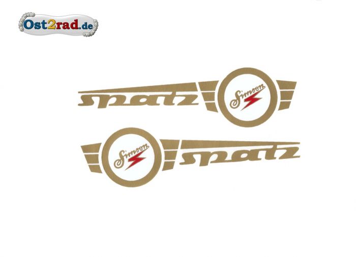 Samolepka nádrž SIMSON Spatz sada