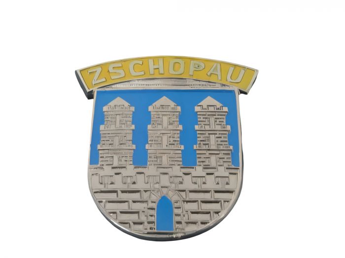 Plaketa emblém Zschopau  MZ ES rovná