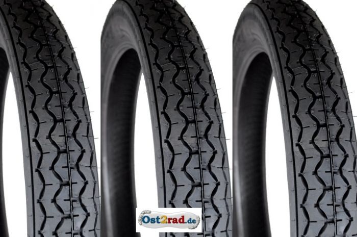 Pneu pneumatika  Mitas (Barum) H-06  MZ ETZ250 sidecar Superelastik 