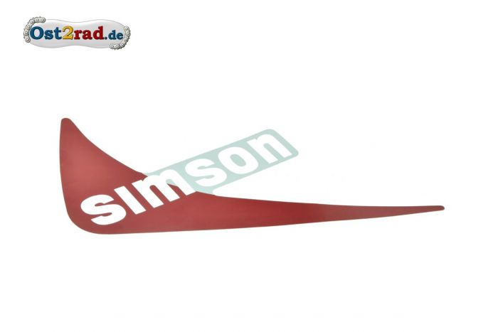 Samolepla na nádrž pravá strana SIMSON S53 S83 OR