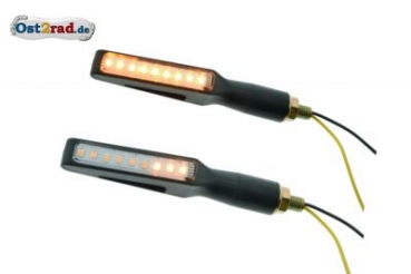 Blinkr LED NewStyle efekt běžící světlo Simson S50 S51 přerušovač, 2 ks