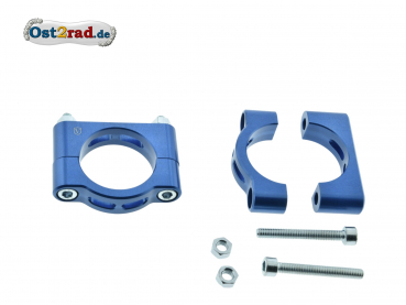 Držák blatník CNC modrá Simson S50 S51 SR50 sada
