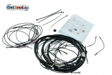 Kabeláž , elektroinstalace Simson S50 S51B S51E s blinkry