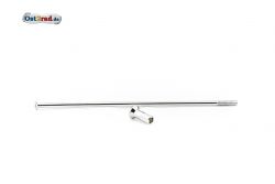 Sada drát a niple, výplet, špice, paprsek kolo, čtyřlístek M4 121mm MZ ES ETS TS ETZ chrom