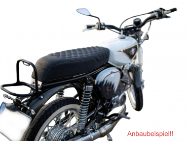 Preview: Sedlo VYSOKÉ hnědá tuning Simson S50, S51, S70