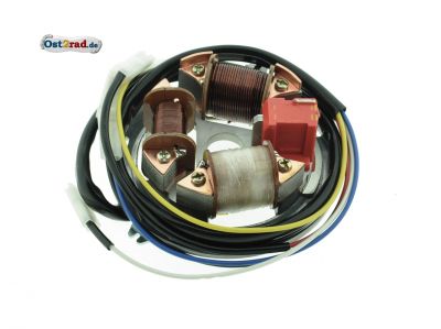 Stator, základní deska zapalování  EMZA 6V 35/21W Bilux S51, S70