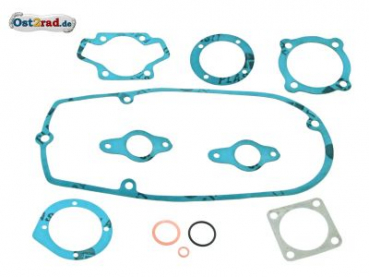 Těsnění motor sada MZ ETZ 125 a 150 kvalitní Plastasit modrá