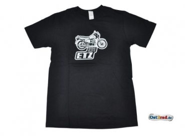 Tričko T-Shirt MZ ETZ 251 černé