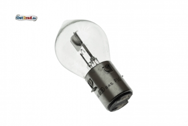Žárovka, přední světlo, lampa Bilux  6V 25/25W BA20d  (značka GLÜWO SRN)