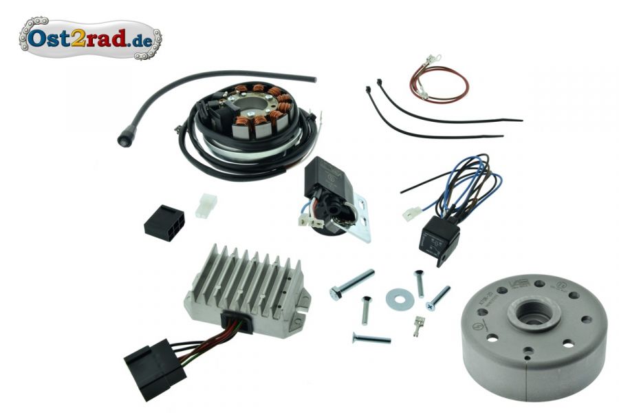 Zapalování elektronické Vape  DKW RT 125 175 200 250 12V sada
