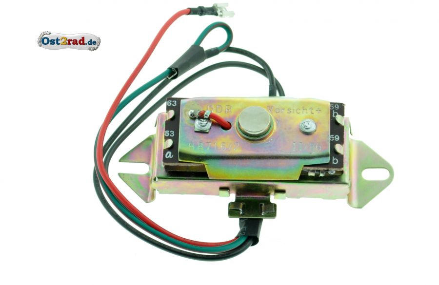 Regulátor dobíjení Simson S51, S70, SR50, SR80, KR51/2, 6V