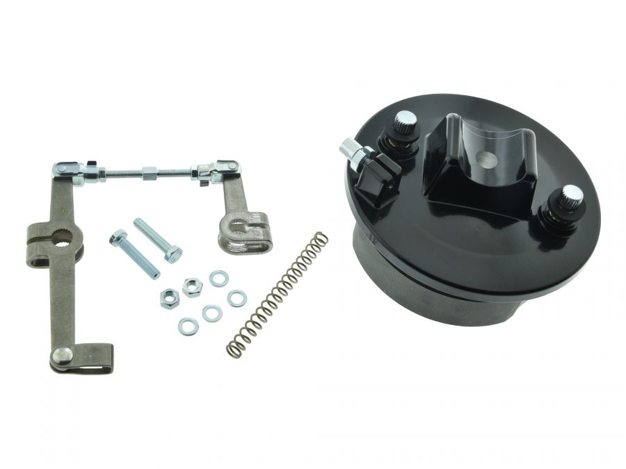 Štít brzda kotva duplex přední Simson S50 S51 SR50 S53, černá