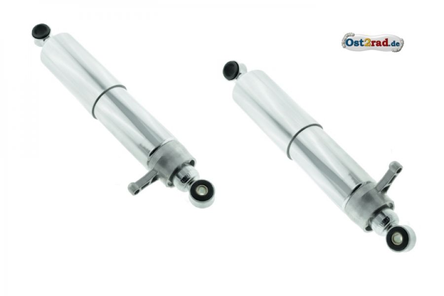 Zadní tlumič MZ TS250 s krytkou pro provoz se sidecarem, 2 ks