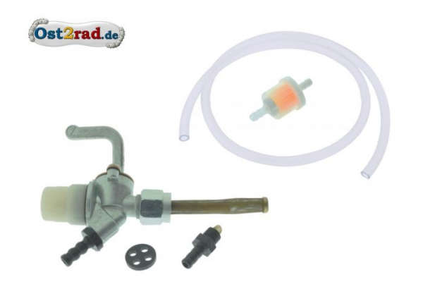 Benzinový kohout s odlučovačem , filtr Simson KR51 SR50