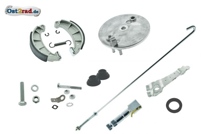 Držák kotvy štít brzdy zadní  komplet Simson S51, S50 a KR51/2 , sada