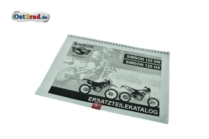 Katalog náhradních dílů Simson 125SM a 125GS
