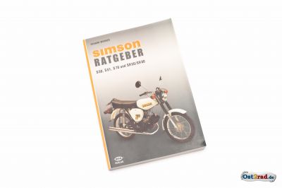 Kniha poradce SIMSON S50 S51 S70 SR50 SR80, v němčině
