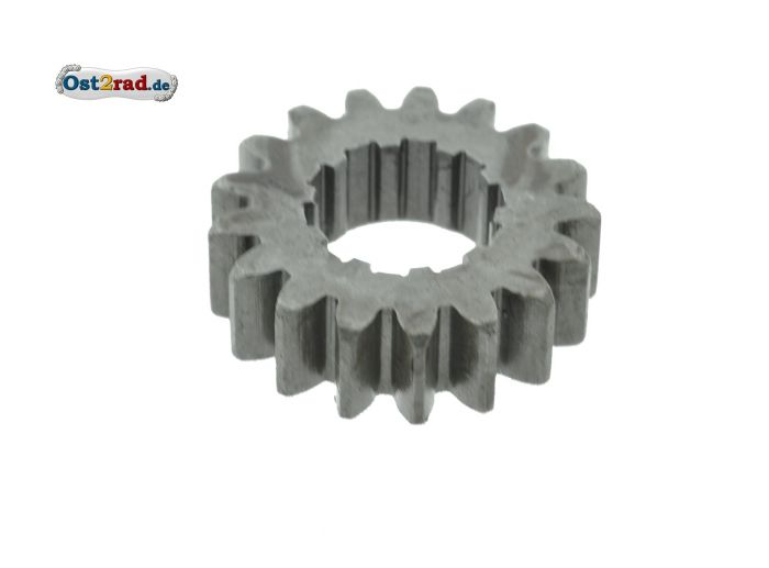 Kolo převodovky 17 zubů 2.rychlost (3 rychlostní motor) Simson  S51 SR50 KR51/2