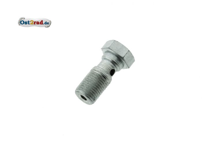 Šroub brzdové hadice, dutý,  Simson S53 SR50 JAWA ETZ 125 150 250 251 301