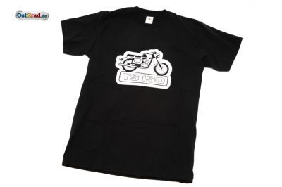 Tričko, T-Shirt MZ TS 150 černé