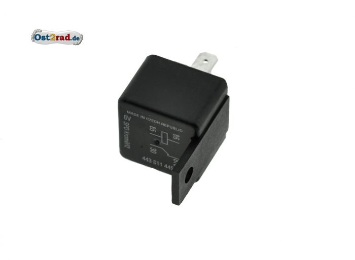 Vypínací relé 6V Powerdynamo MZ ES, TS, ETS, ETZ 125, 150, 250